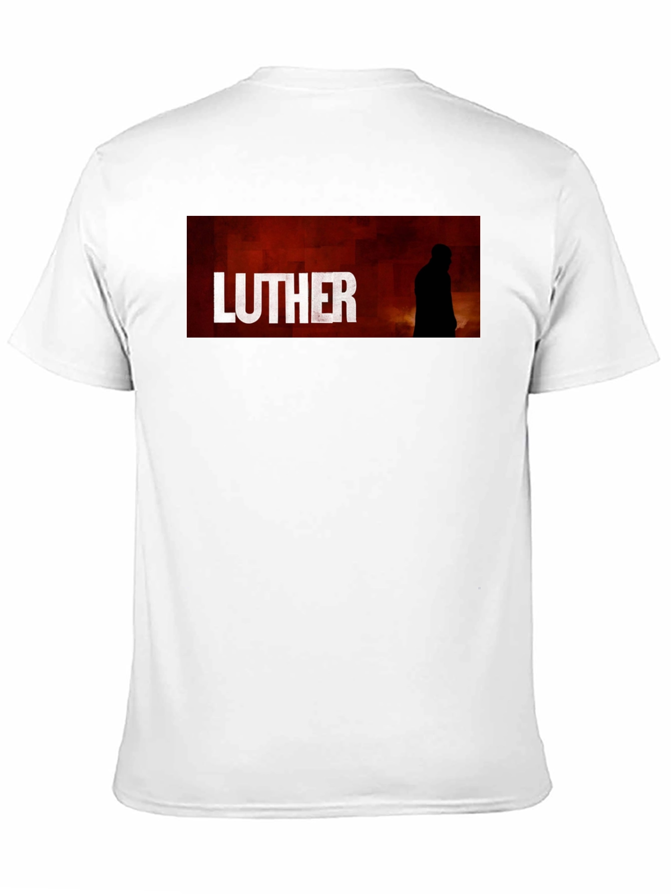 Luther TV Series Graphic T-Shirt - Black