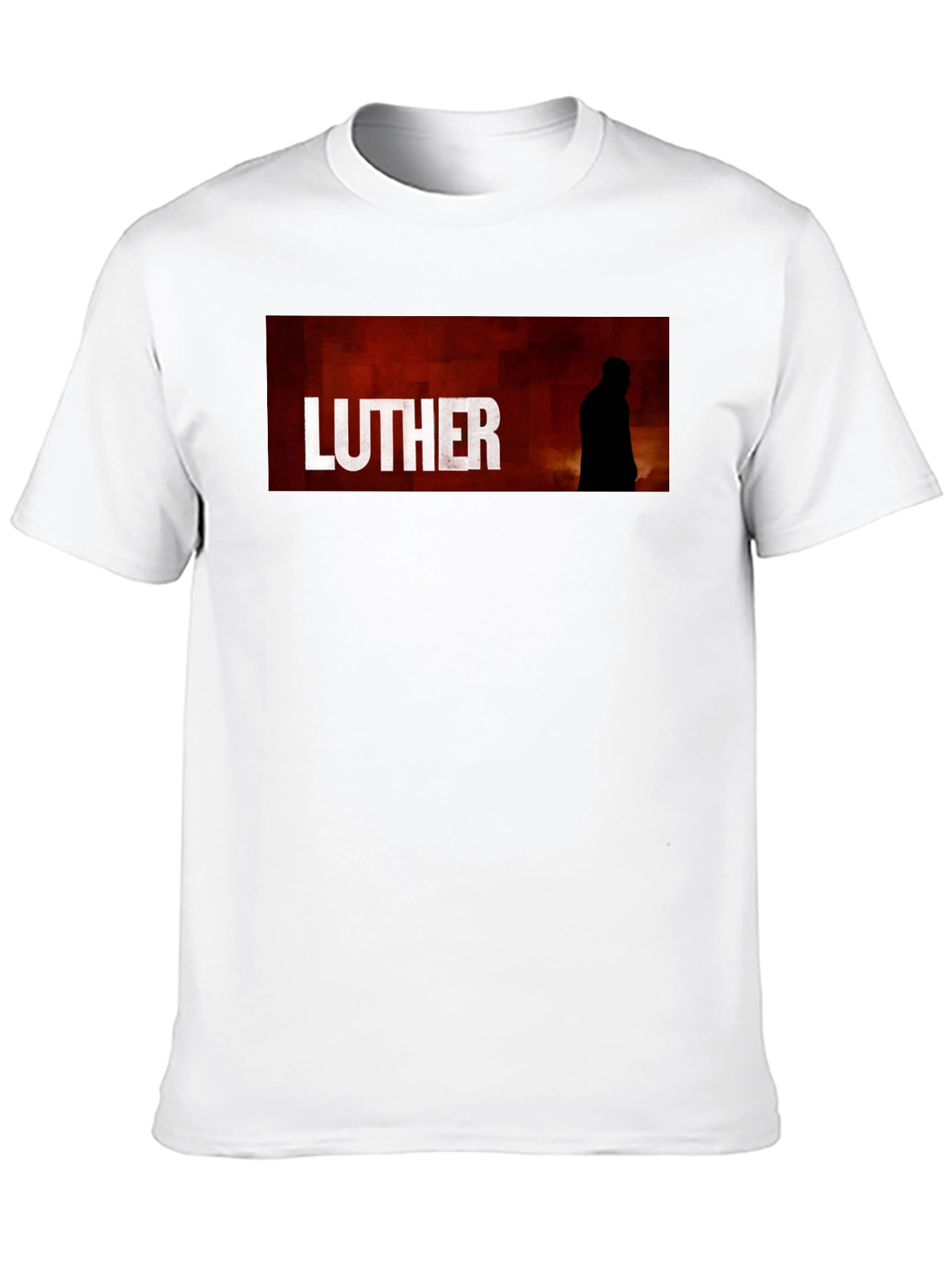 Luther TV Series Graphic T-Shirt - Black