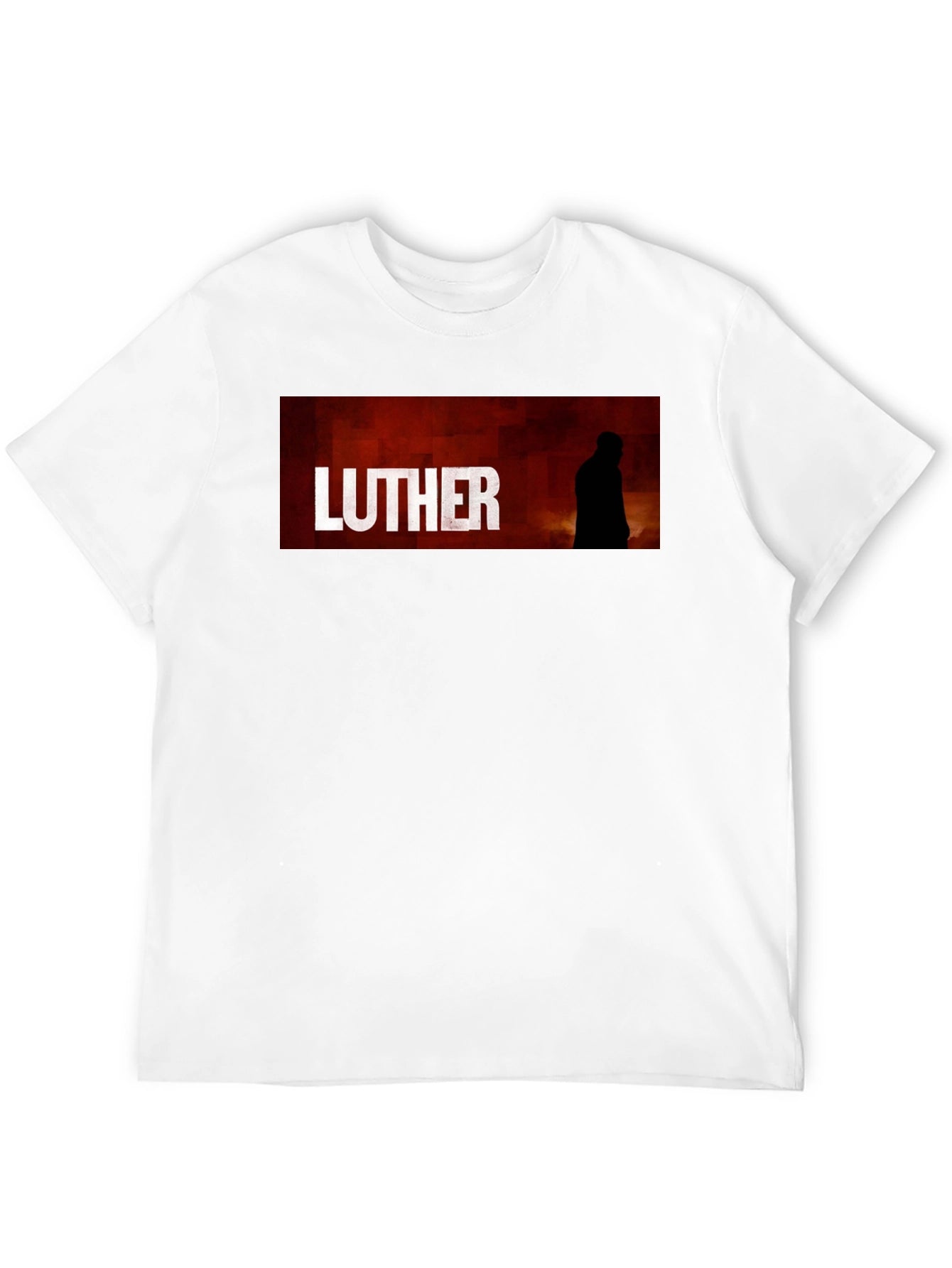 Luther TV Series Graphic T-Shirt - Black