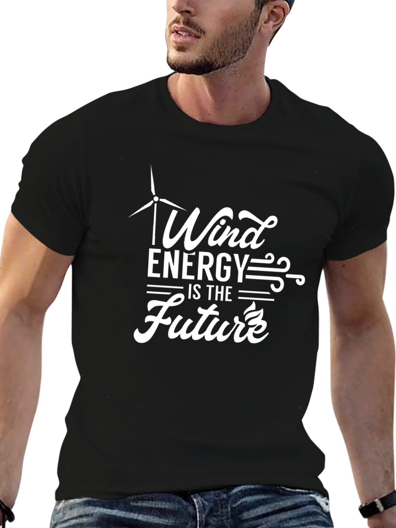 Wind Energy Future T-Shirt - Eco-Friendly Fashion