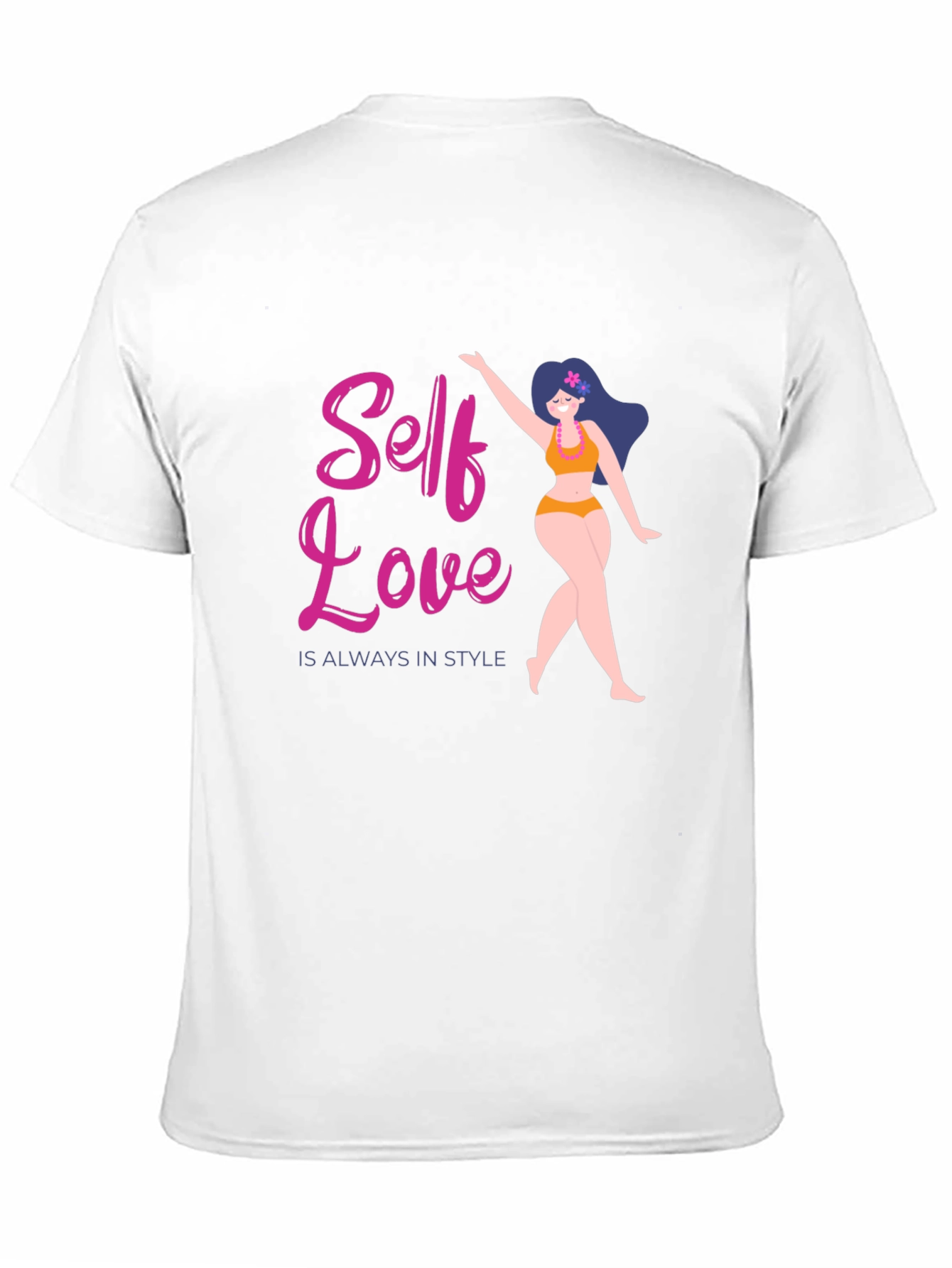 Self Love Always in Style Black T-Shirt