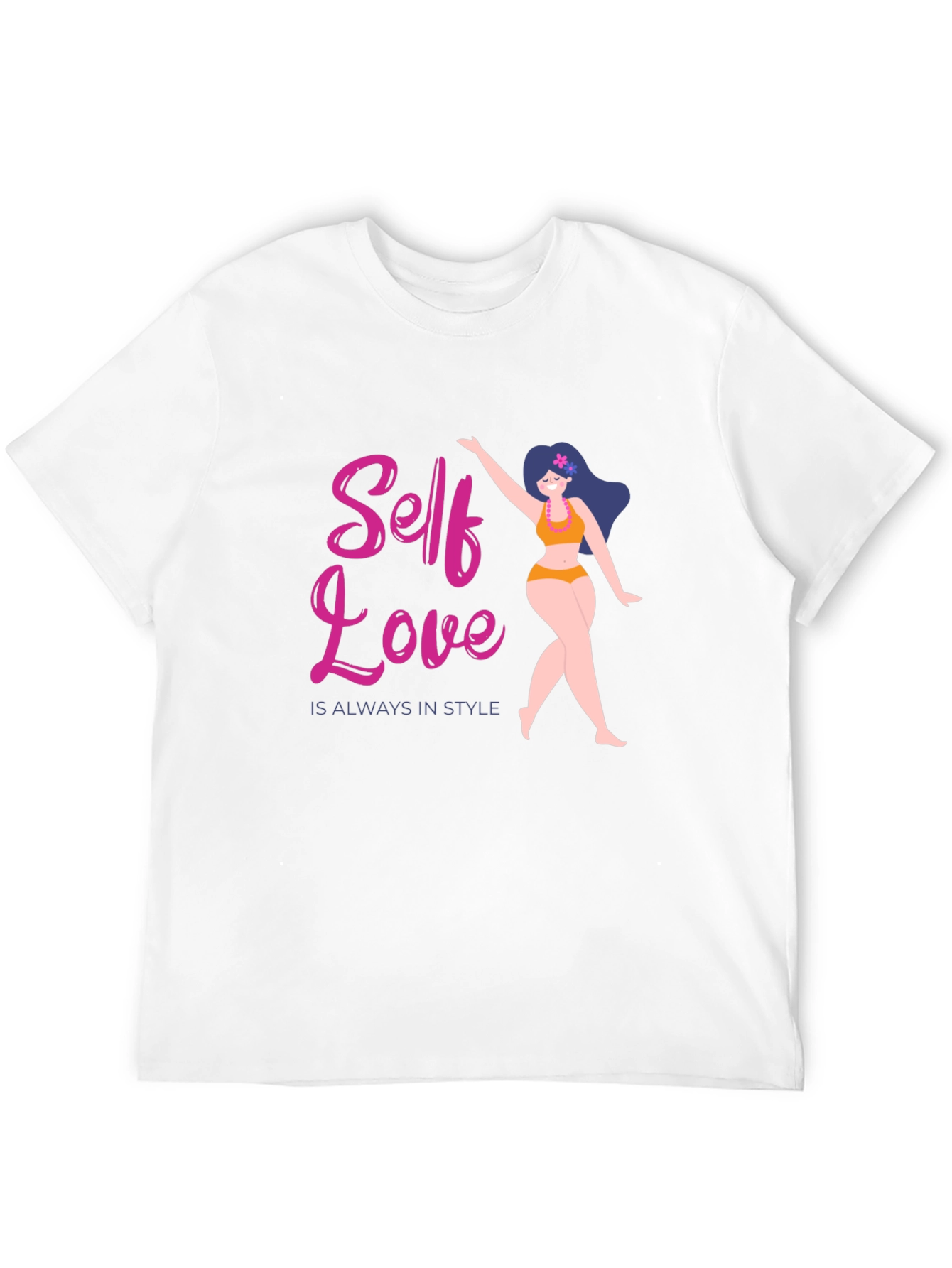 Self Love Always in Style Black T-Shirt