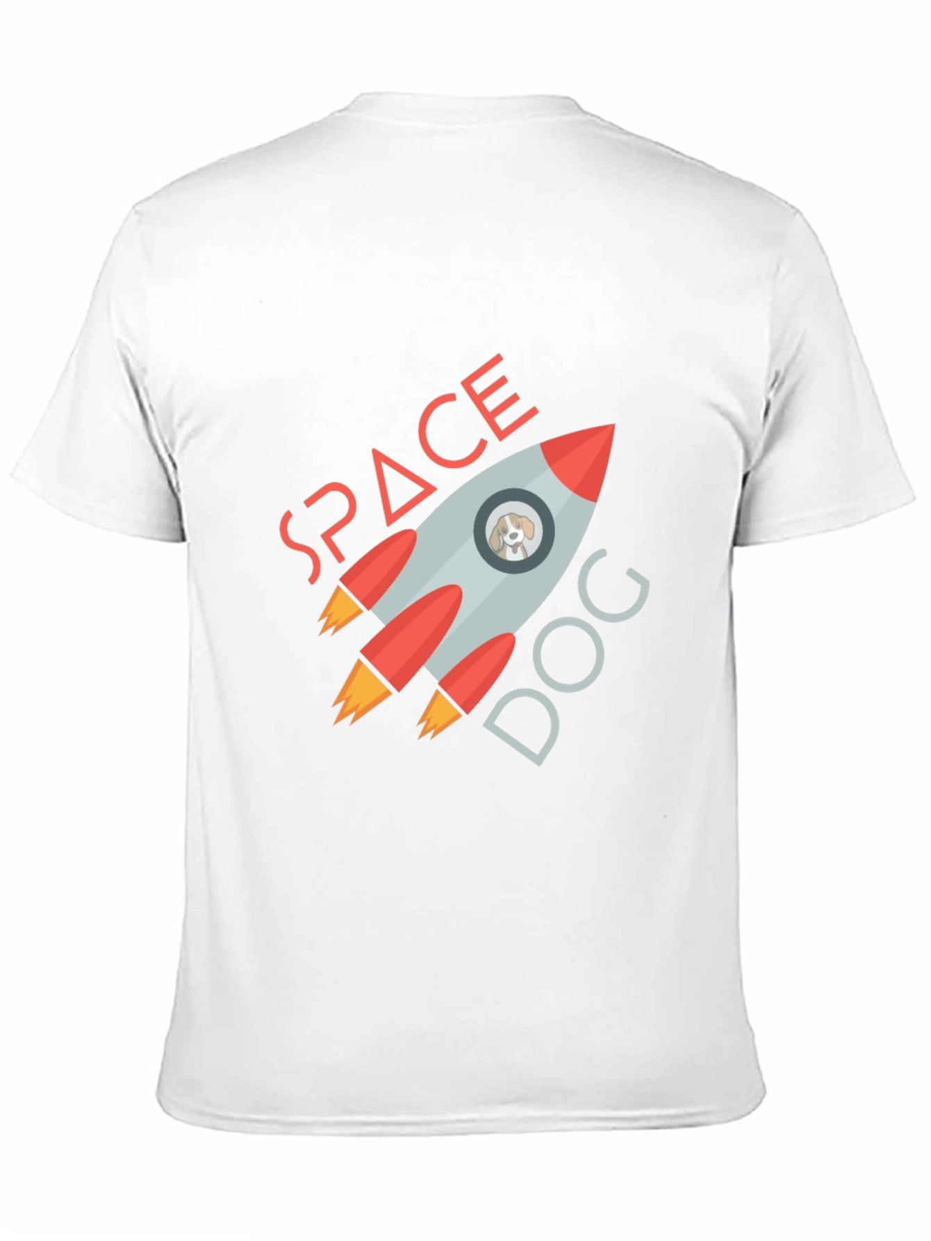 Space Dog T-Shirt - Rocket Adventure