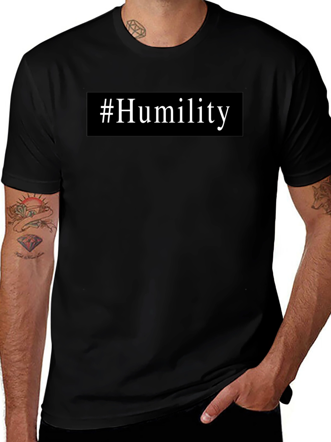 Humility Graphic Tee - Black T-Shirt