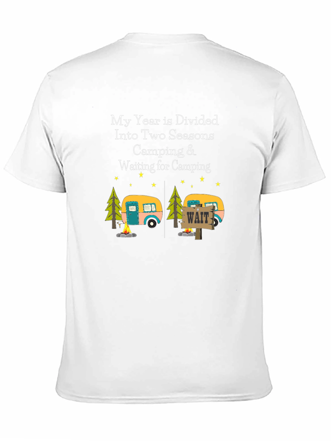 Camping Seasons T-Shirt - Funny Camper Tee