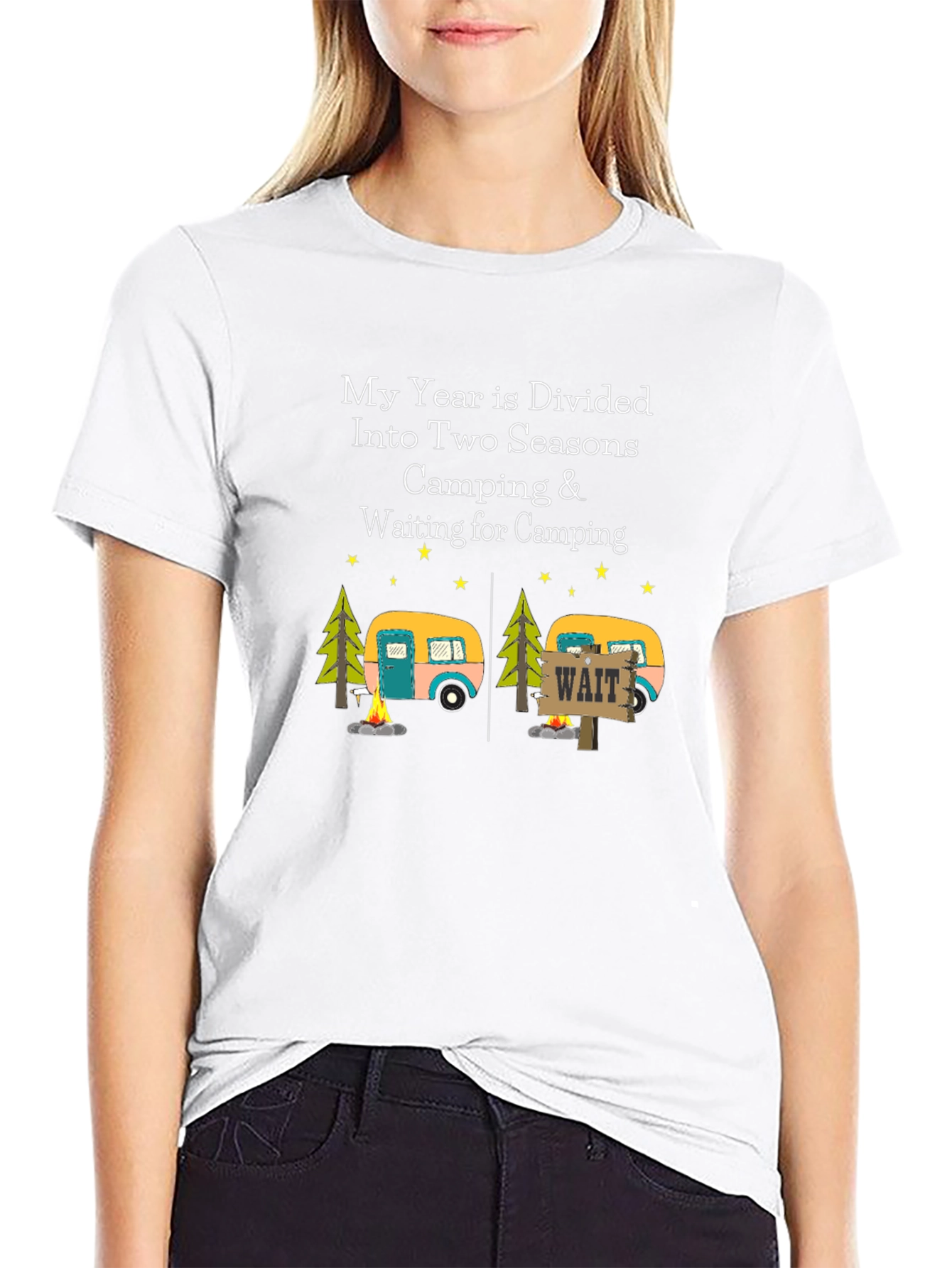 Camping Seasons T-Shirt - Funny Camper Tee