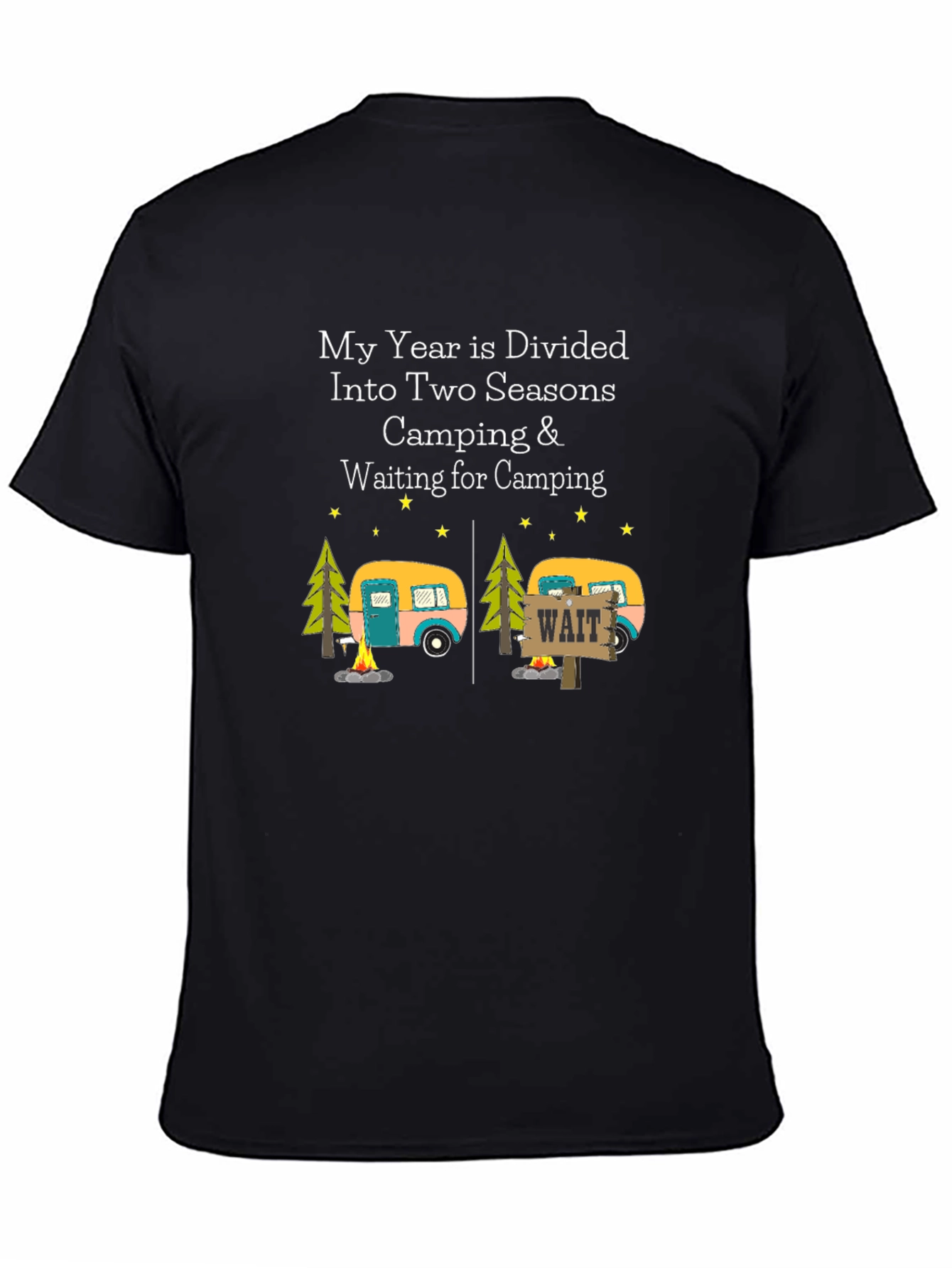 Camping Seasons T-Shirt - Funny Camper Tee