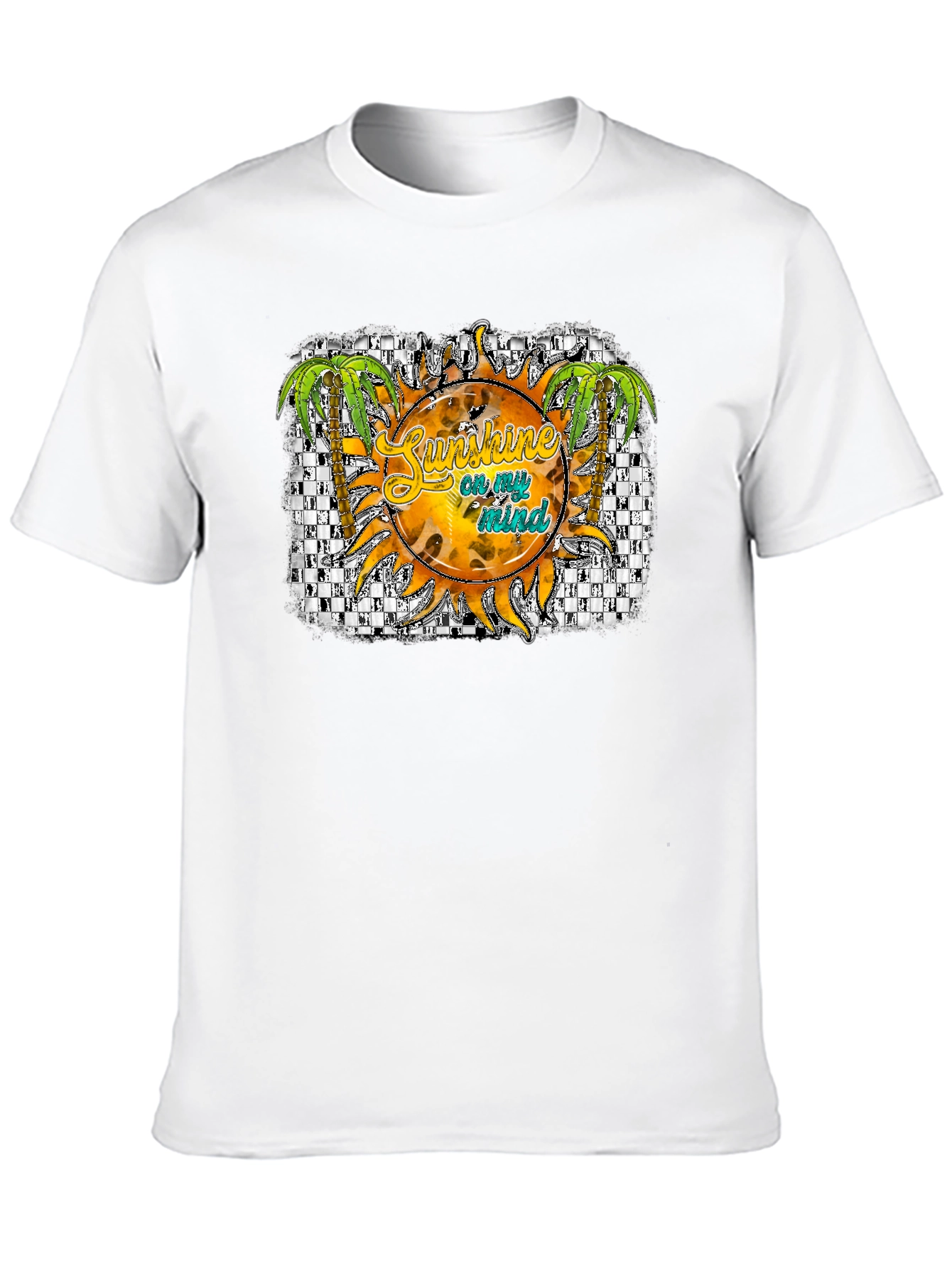 Sunshine On My Mind Black Graphic Tee