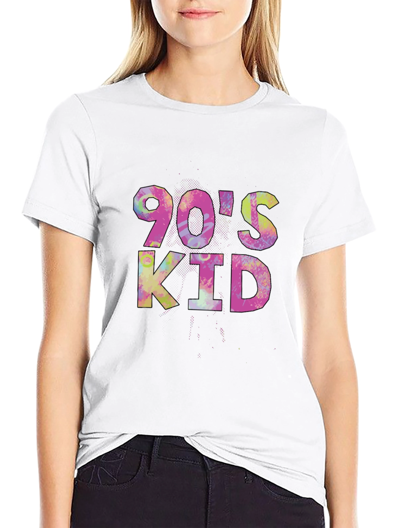 90s Kid Graphic Tee - Retro Style