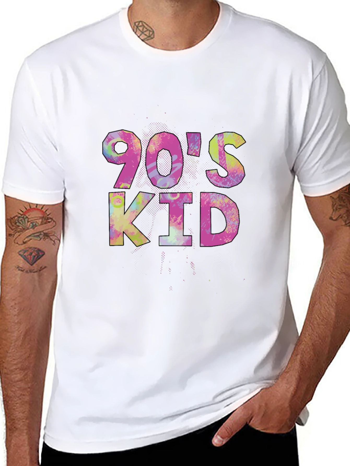 90s Kid Graphic Tee - Retro Style
