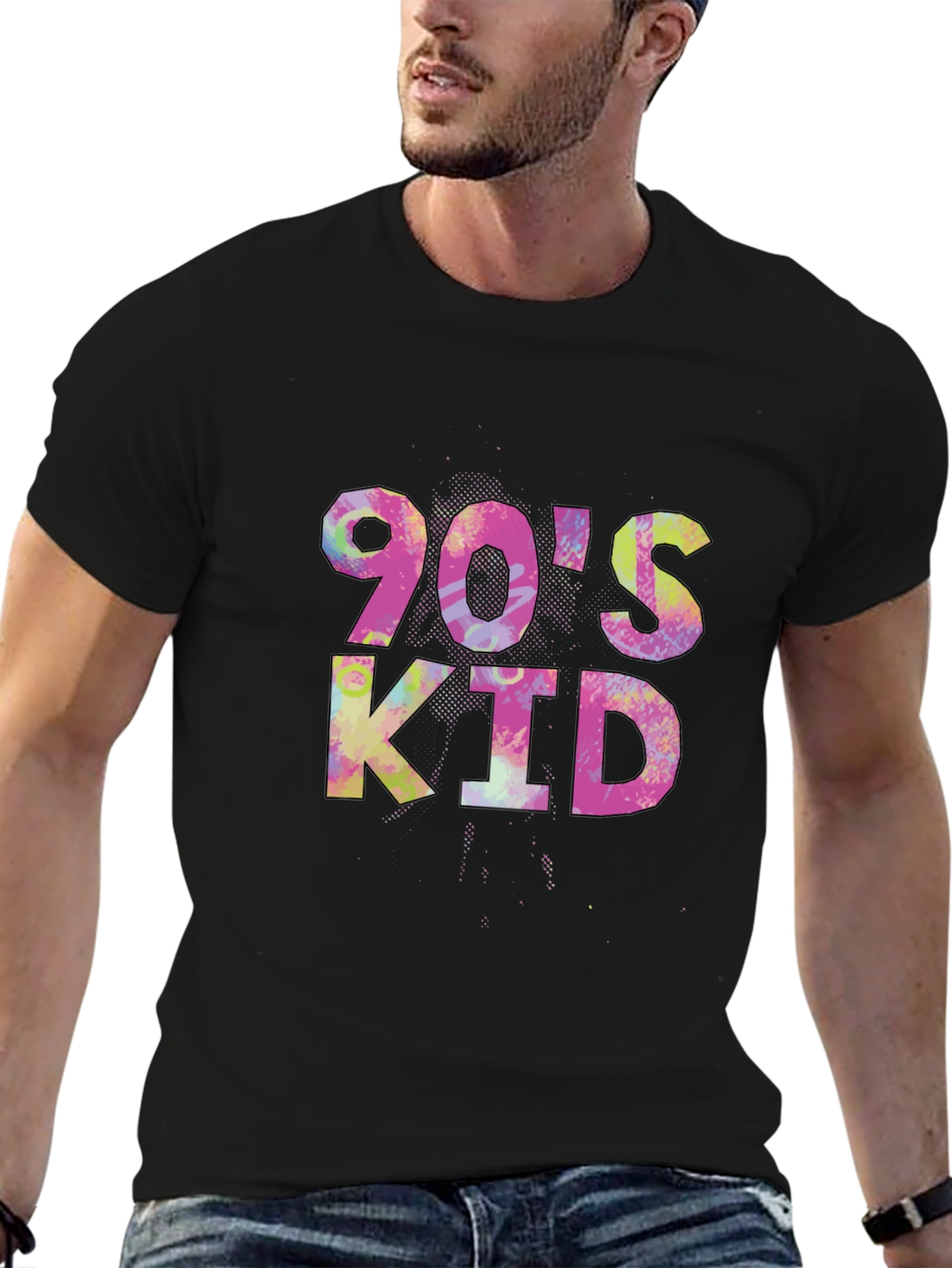 90s Kid Graphic Tee - Retro Style