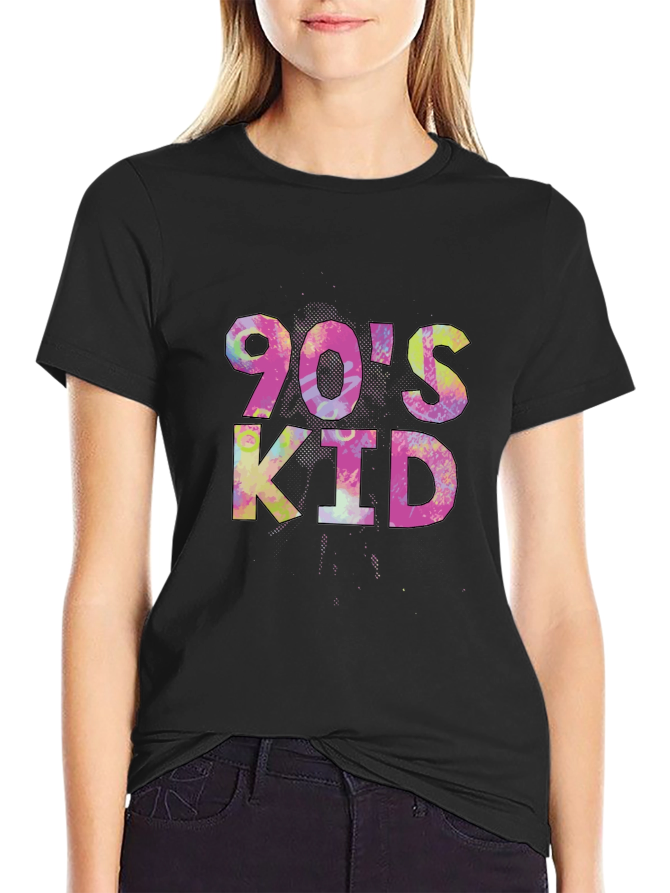 90s Kid Graphic Tee - Retro Style
