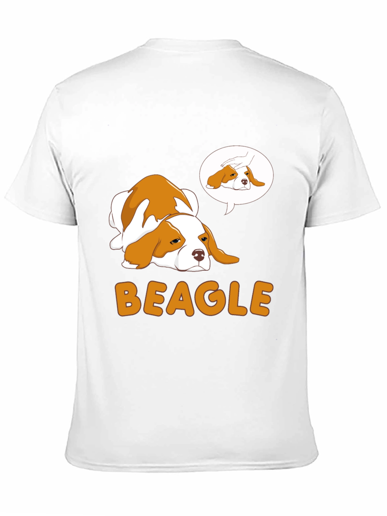 Beagle Dog Graphic T-Shirt - Cute Pet Lover Tee