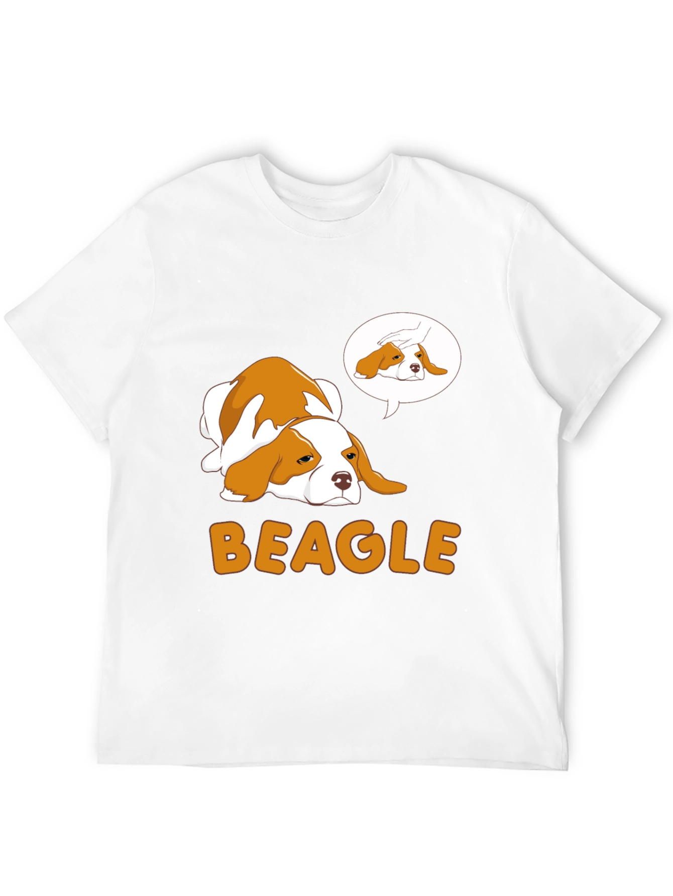 Beagle Dog Graphic T-Shirt - Cute Pet Lover Tee