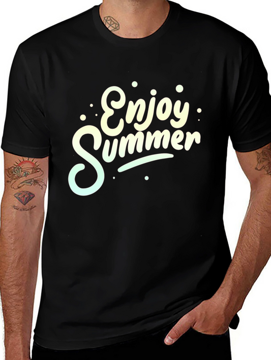 Enjoy Summer Graphic Tee - Short Sleeve