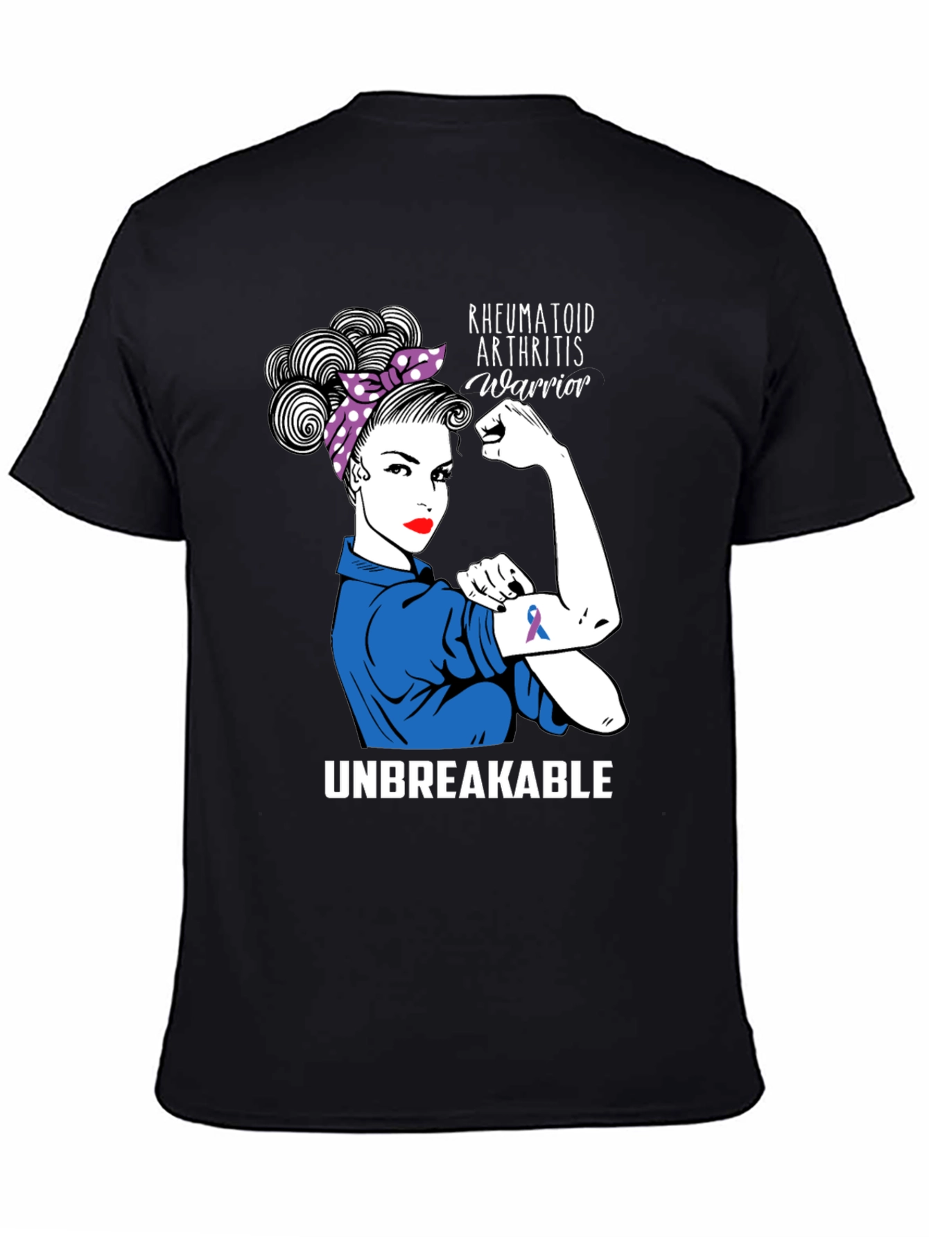 Rheumatoid Arthritis Warrior T-Shirt Unbreakable