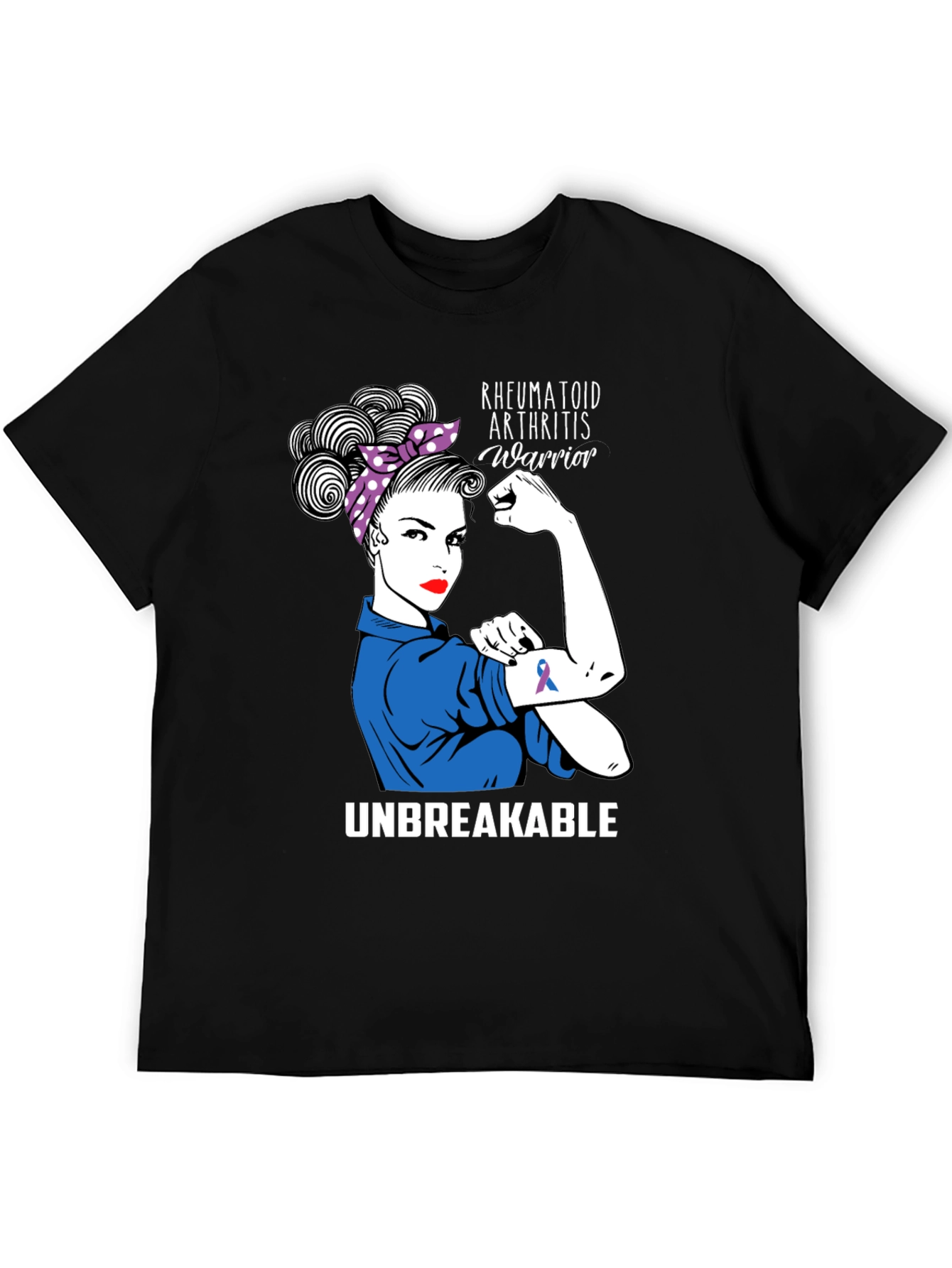 Rheumatoid Arthritis Warrior T-Shirt Unbreakable