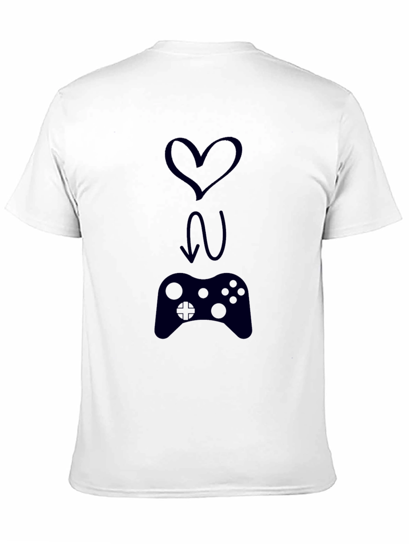 Gamer Love T-Shirt - Controller Graphic Tee