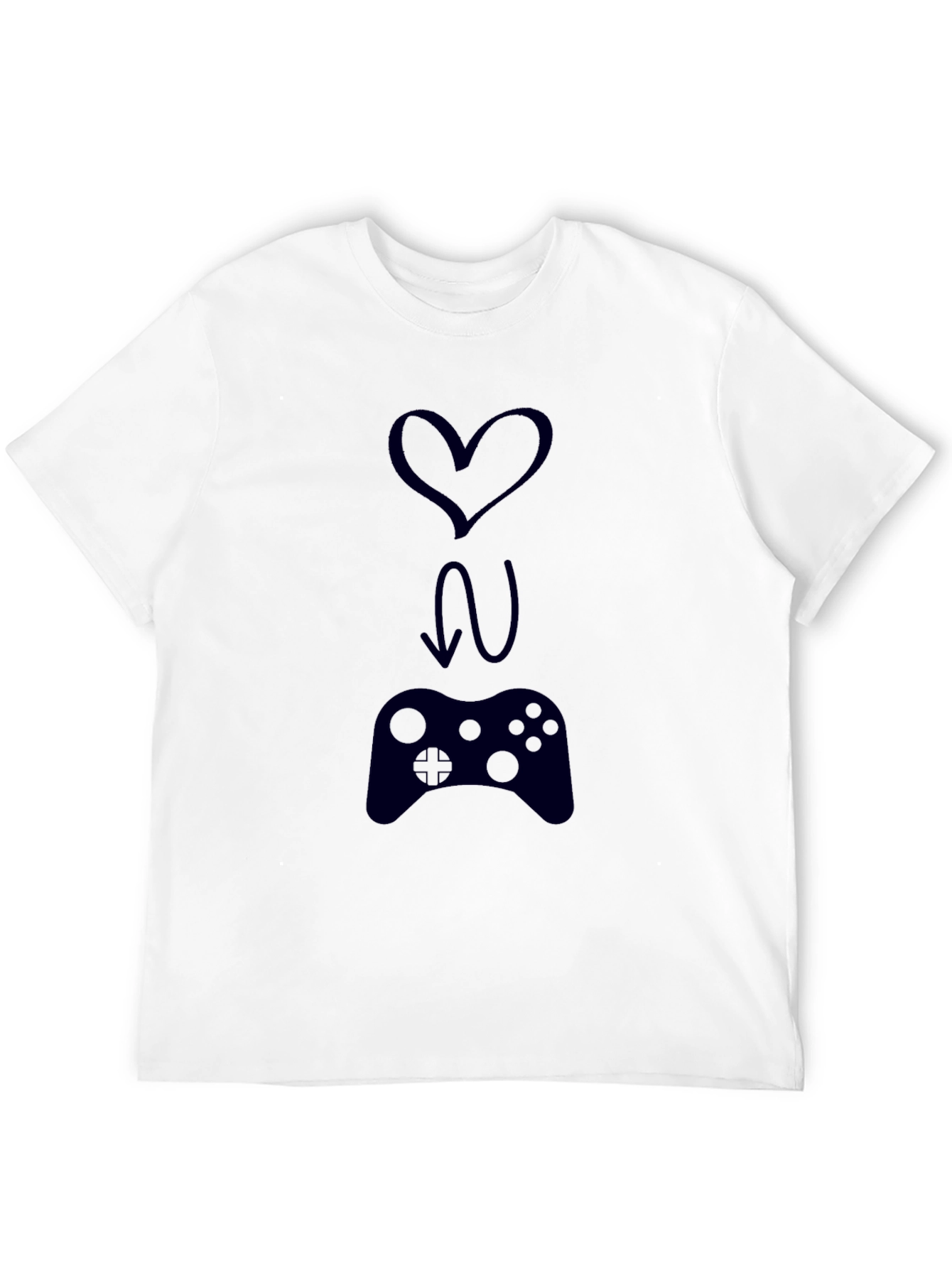 Gamer Love T-Shirt - Controller Graphic Tee