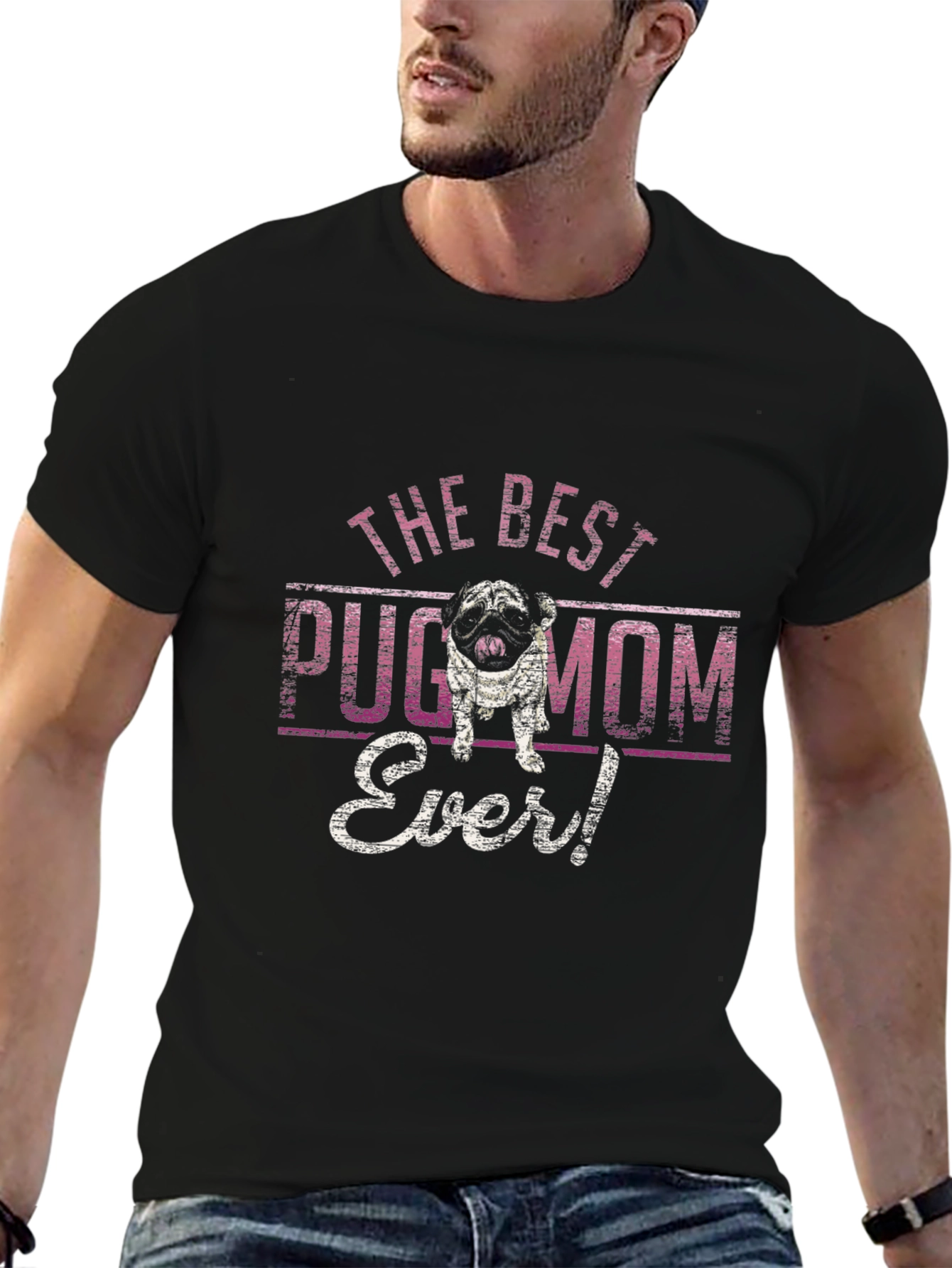 Best Pug Mom Ever T-Shirt