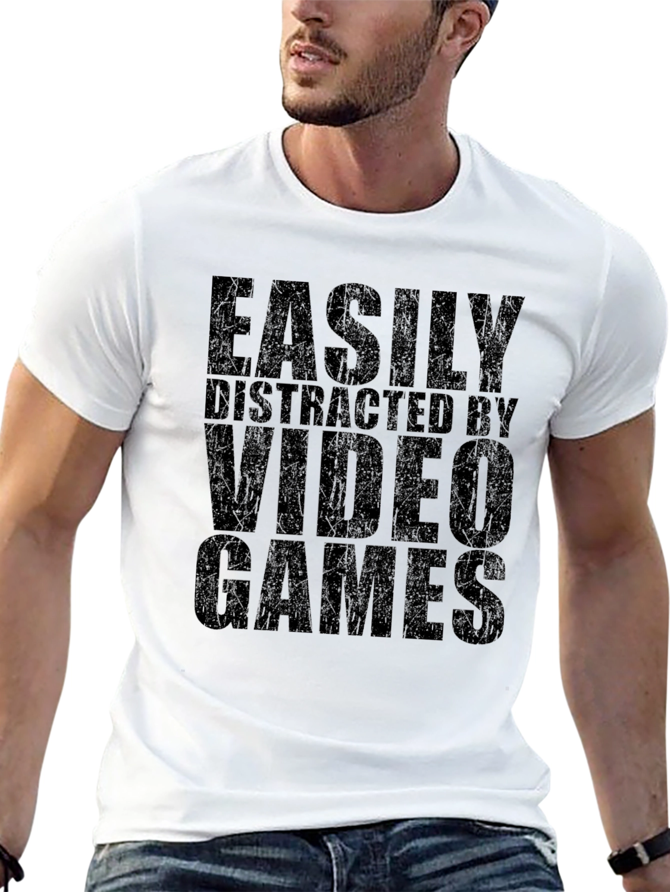 Easily Distracted By Video Games T-Shirt
