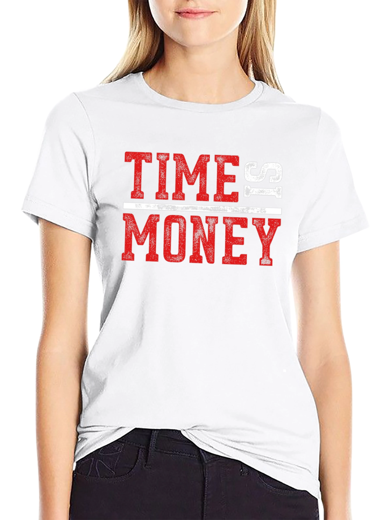 Time Is Money Graphic T-Shirt