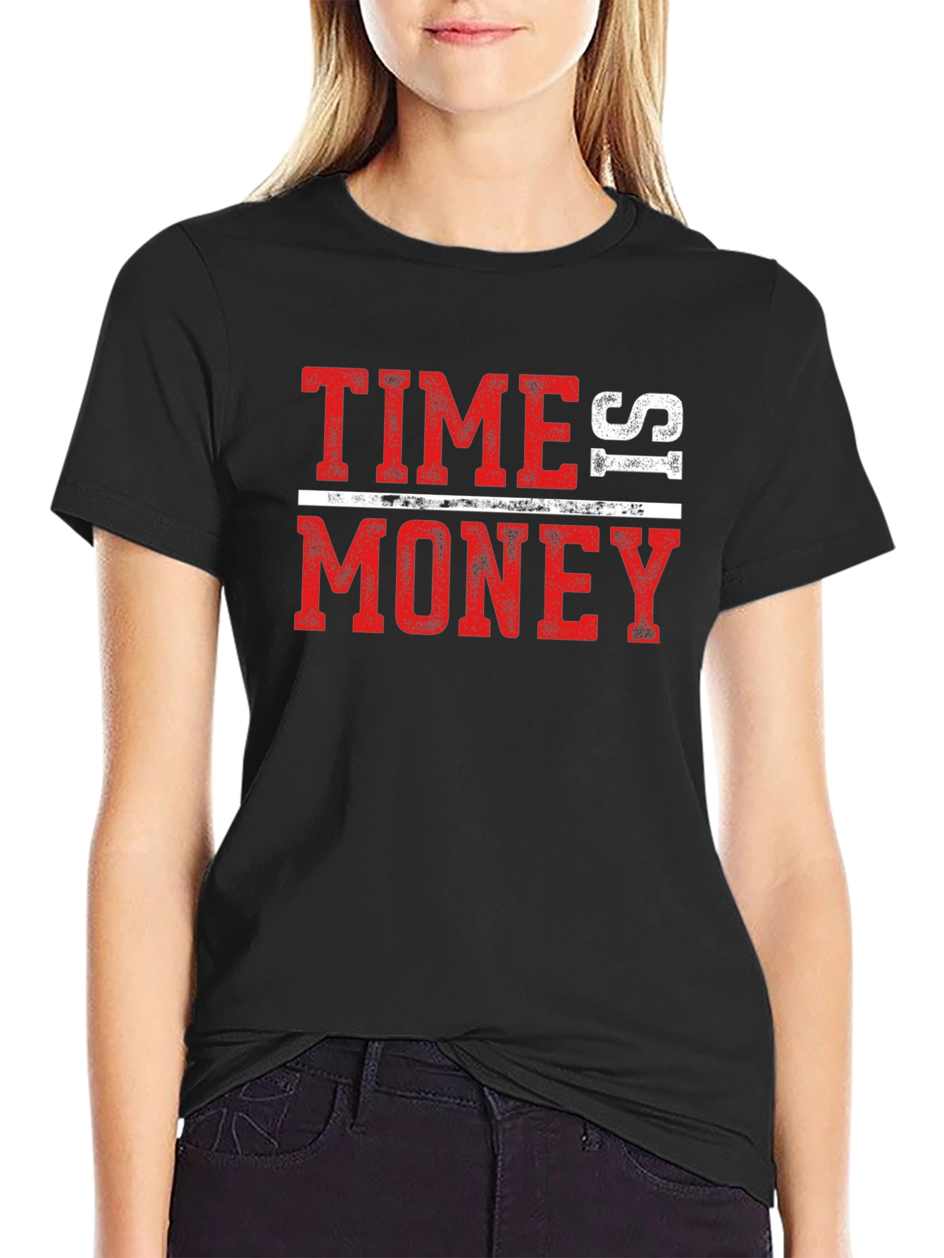 Time Is Money Graphic T-Shirt
