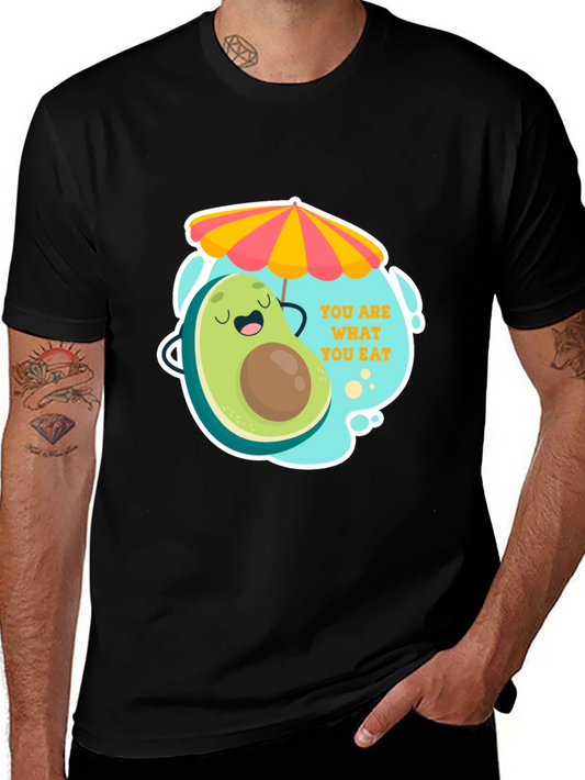 Funny Avocado Graphic Tee - You Are What You Eat!