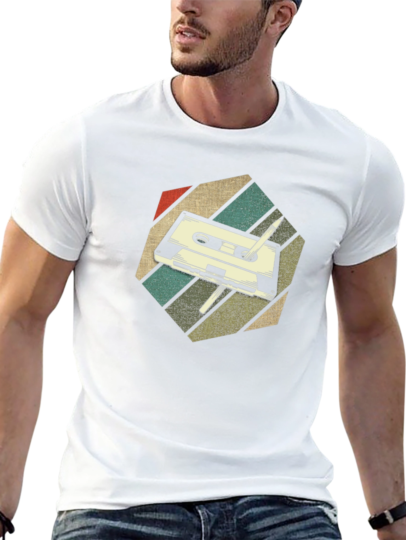 Retro Cassette Tape Graphic Tee