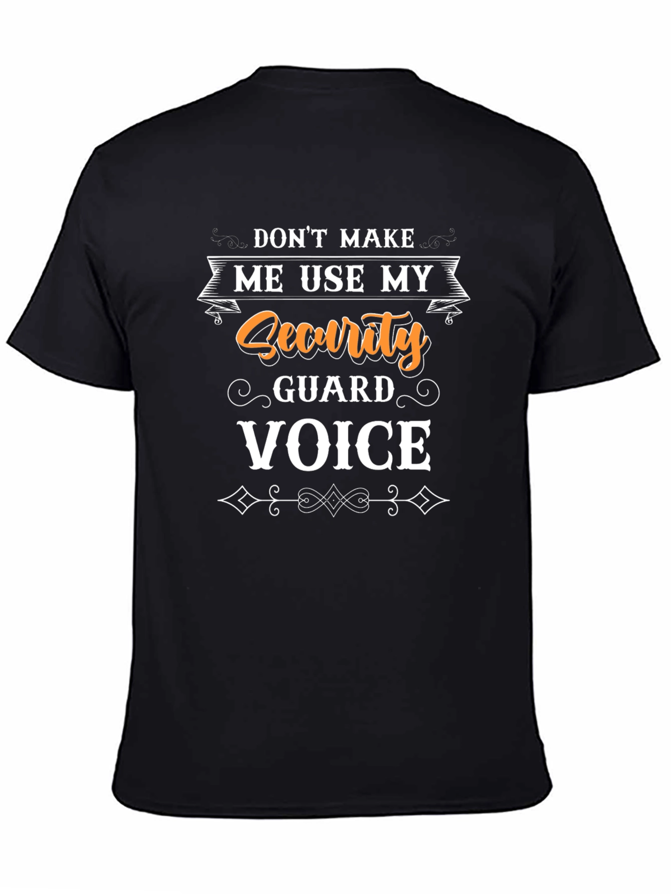 Security Guard Voice Graphic T-Shirt