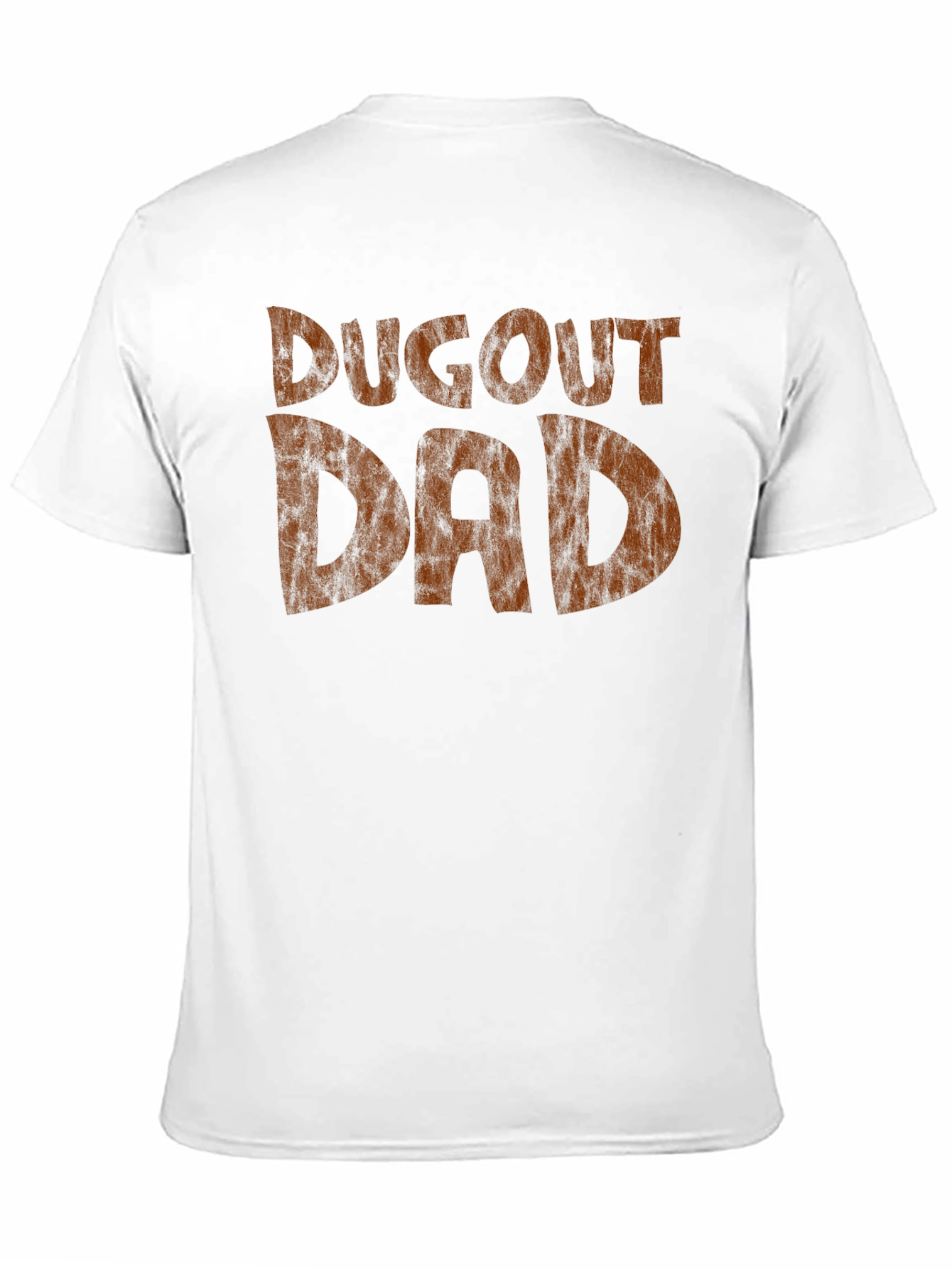 Dugout Dad T-Shirt - Baseball Fan Apparel