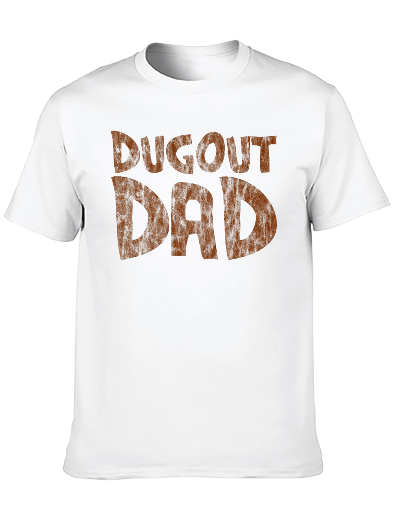 Dugout Dad T-Shirt - Baseball Fan Apparel