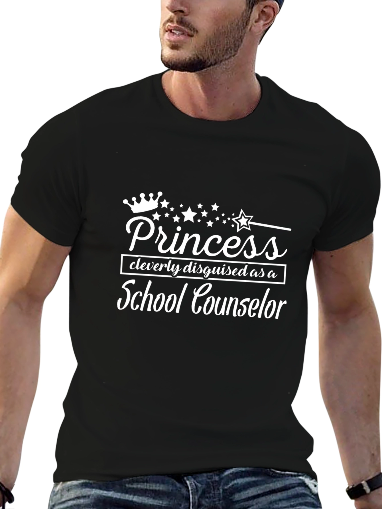 Princess School Counselor Graphic Tee
