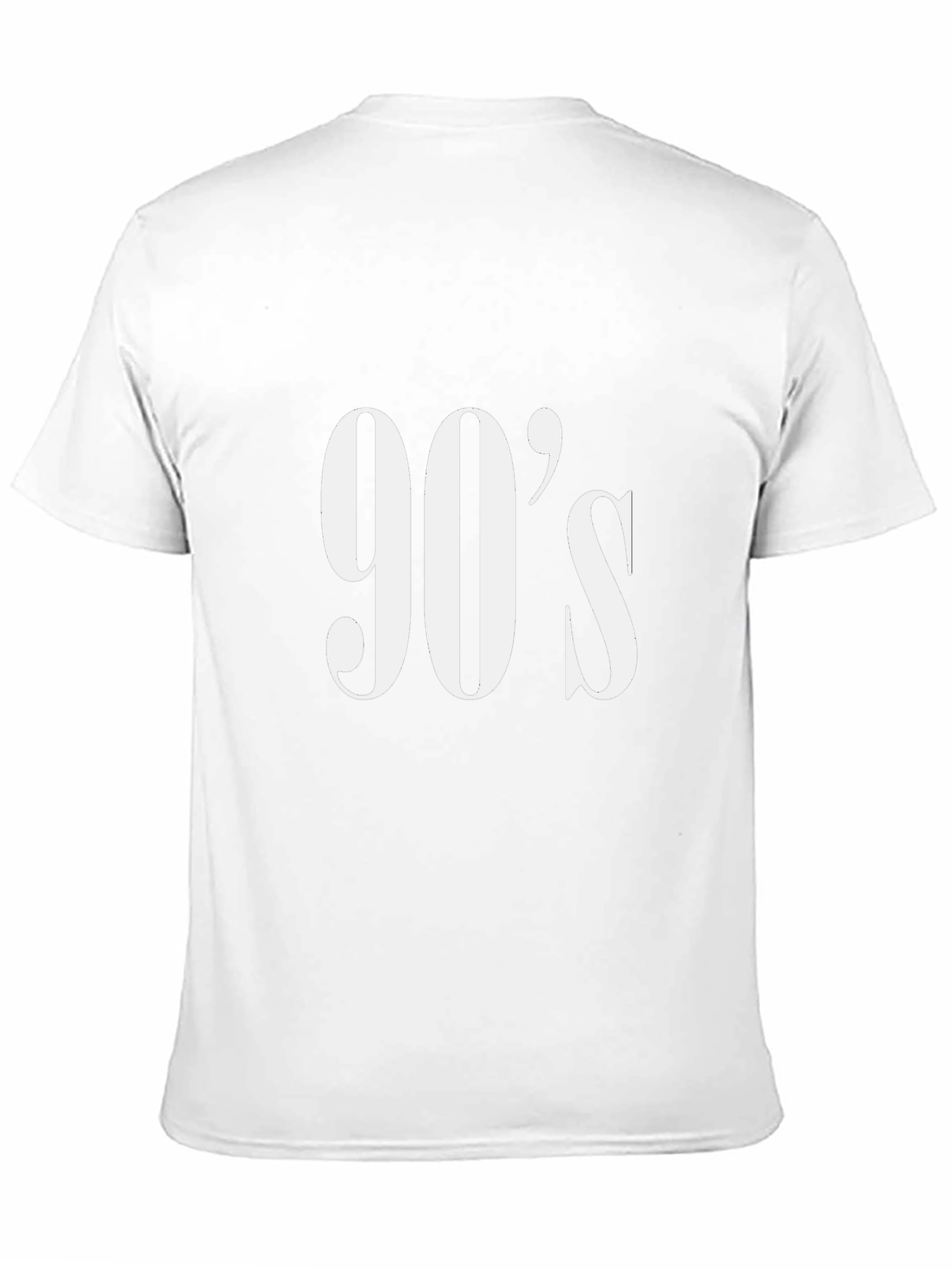 90s Retro Graphic Tee - Black