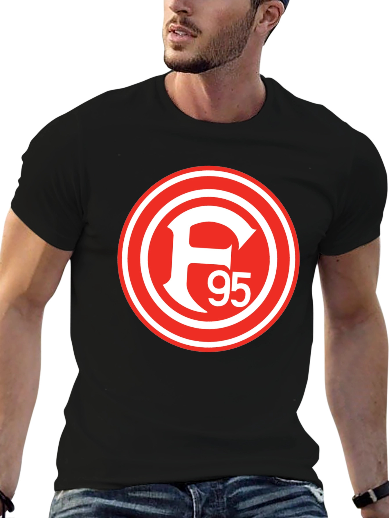 Fortuna Dusseldorf F95 Black T-Shirt