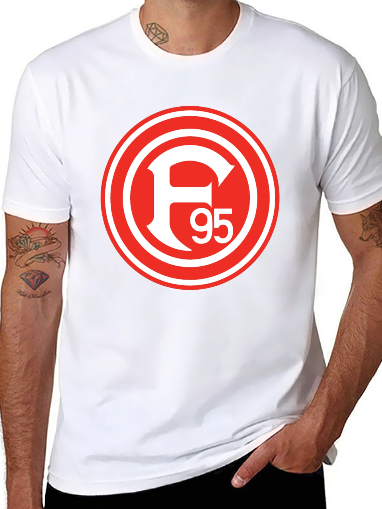 Fortuna Dusseldorf F95 Black T-Shirt