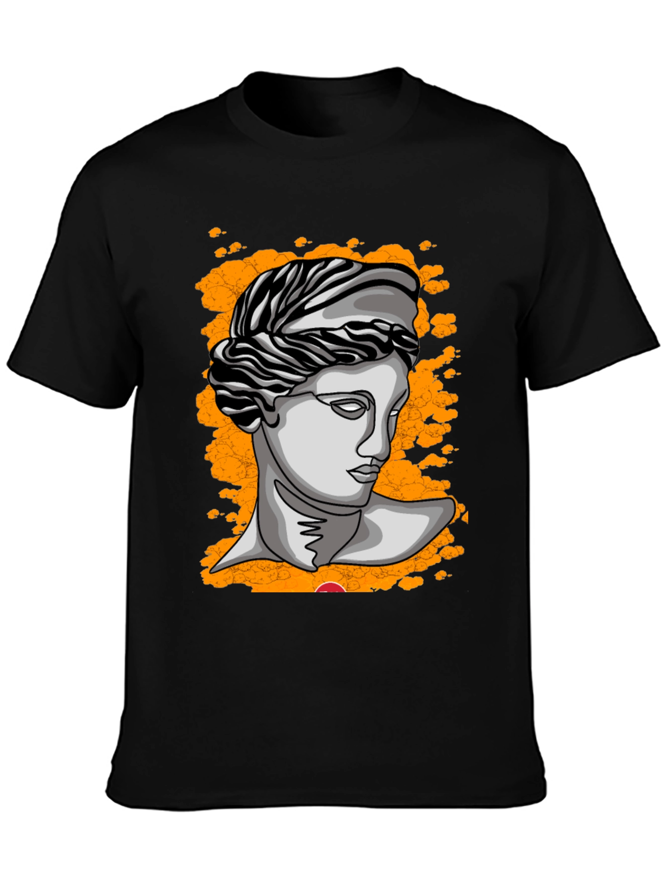 Statue Graphic Tee - Modern Art T-Shirt