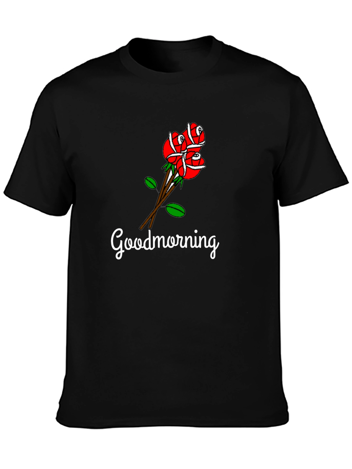 Goodmorning Roses Graphic T-Shirt