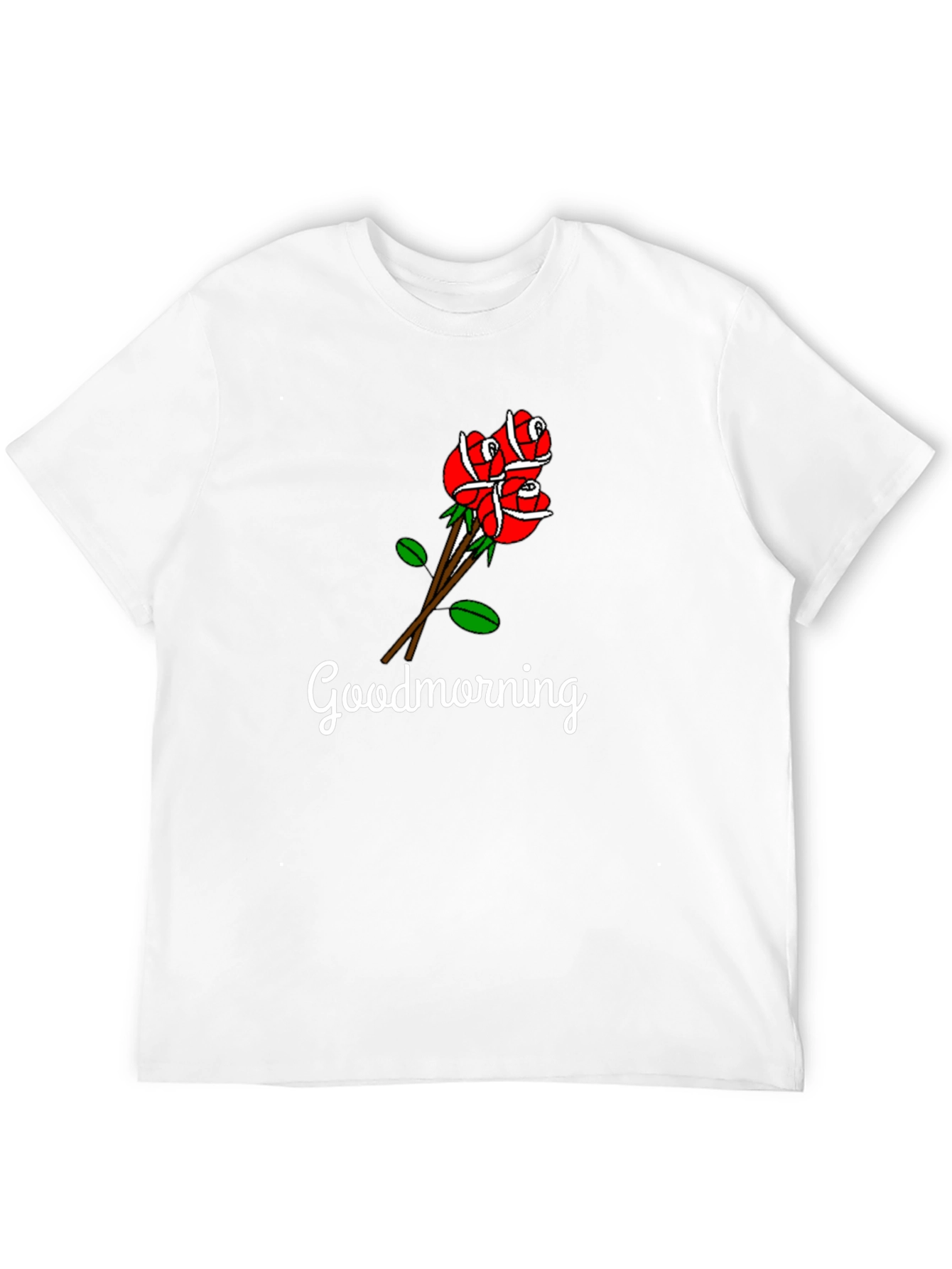 Goodmorning Roses Graphic T-Shirt