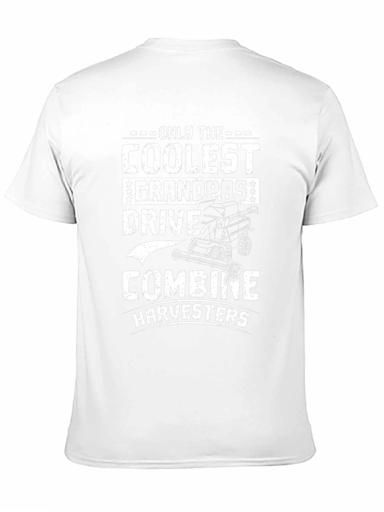 Coolest Grandpas Drive Combine Harvesters T-Shirt