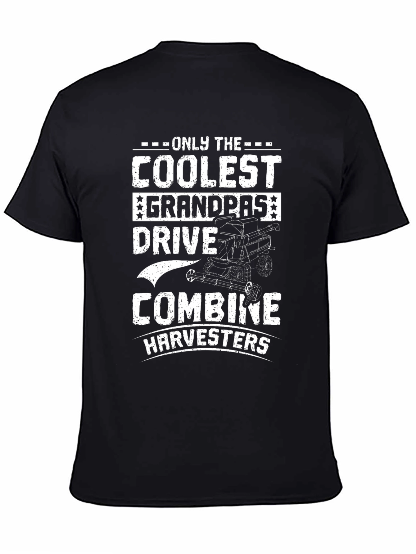 Coolest Grandpas Drive Combine Harvesters T-Shirt