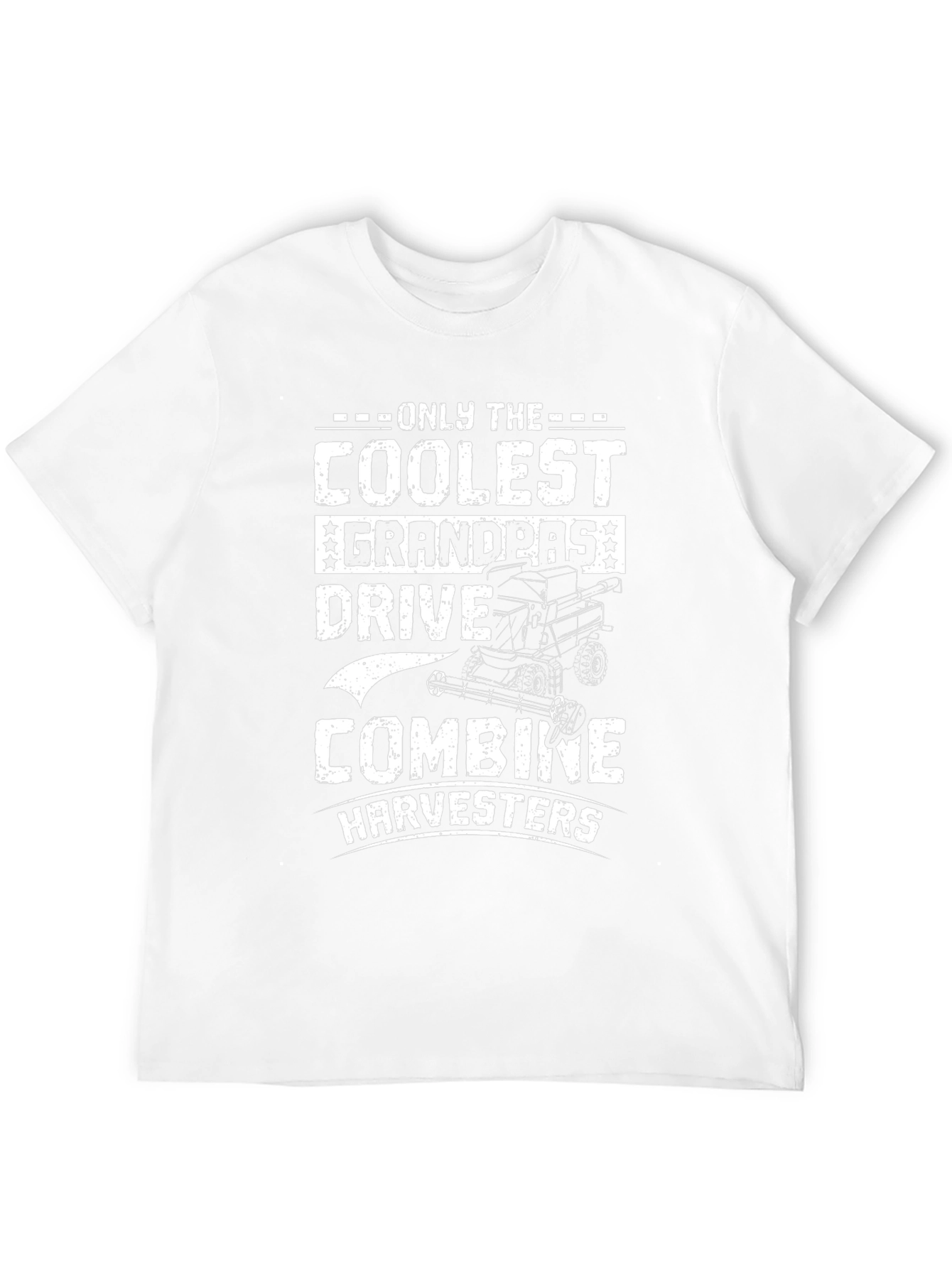 Coolest Grandpas Drive Combine Harvesters T-Shirt