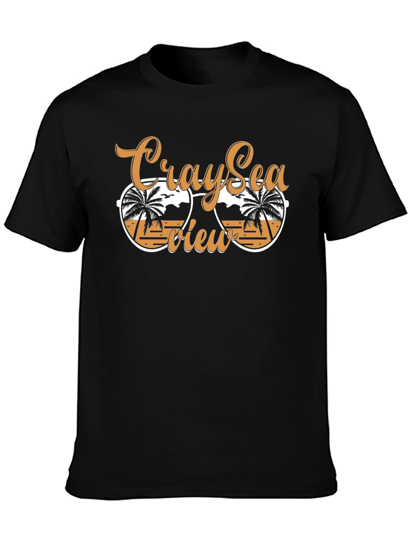 Cray Sea View Graphic Tee - Summer Vibes