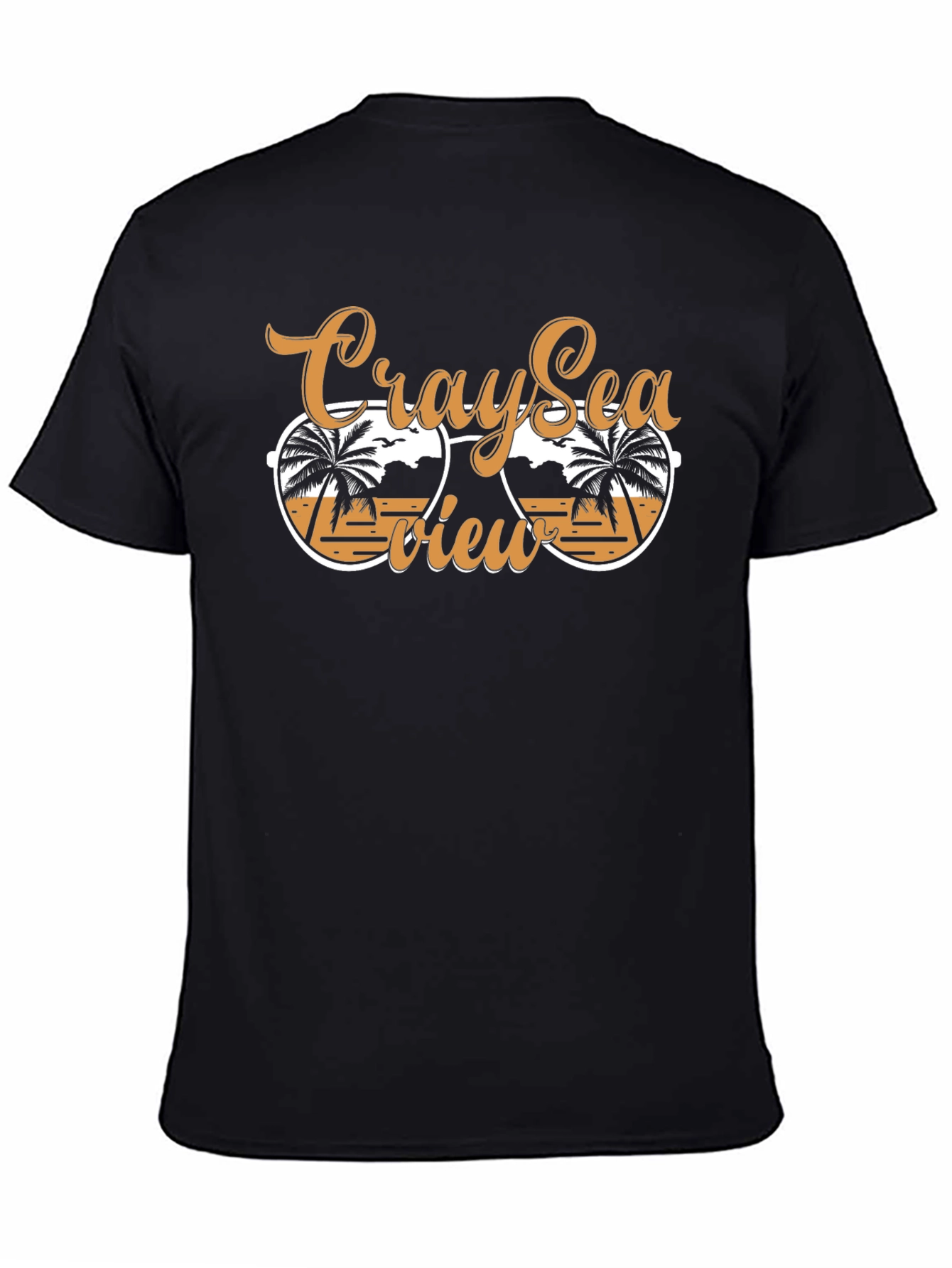 Cray Sea View Graphic Tee - Summer Vibes