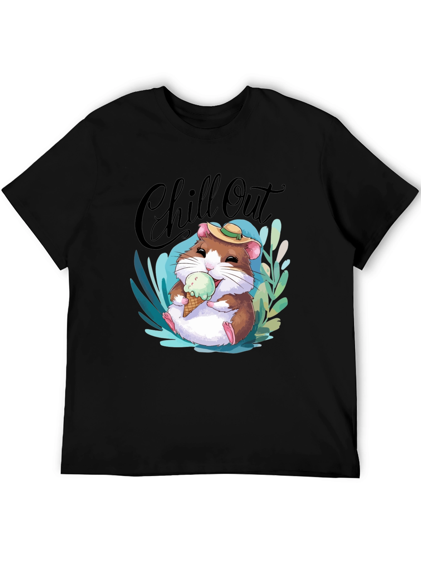 Chill Out Hamster T-Shirt - Relaxed Summer Vibes