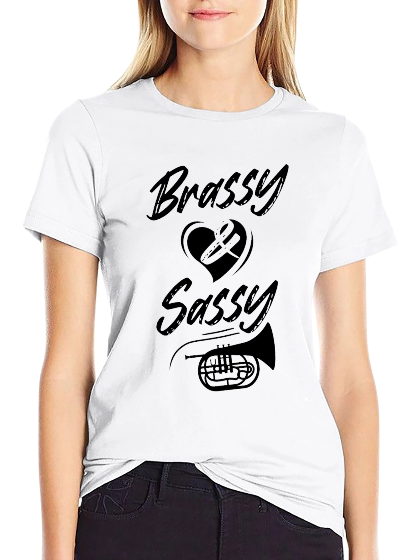 Brassy & Sassy T-Shirt - Music Lover Tee
