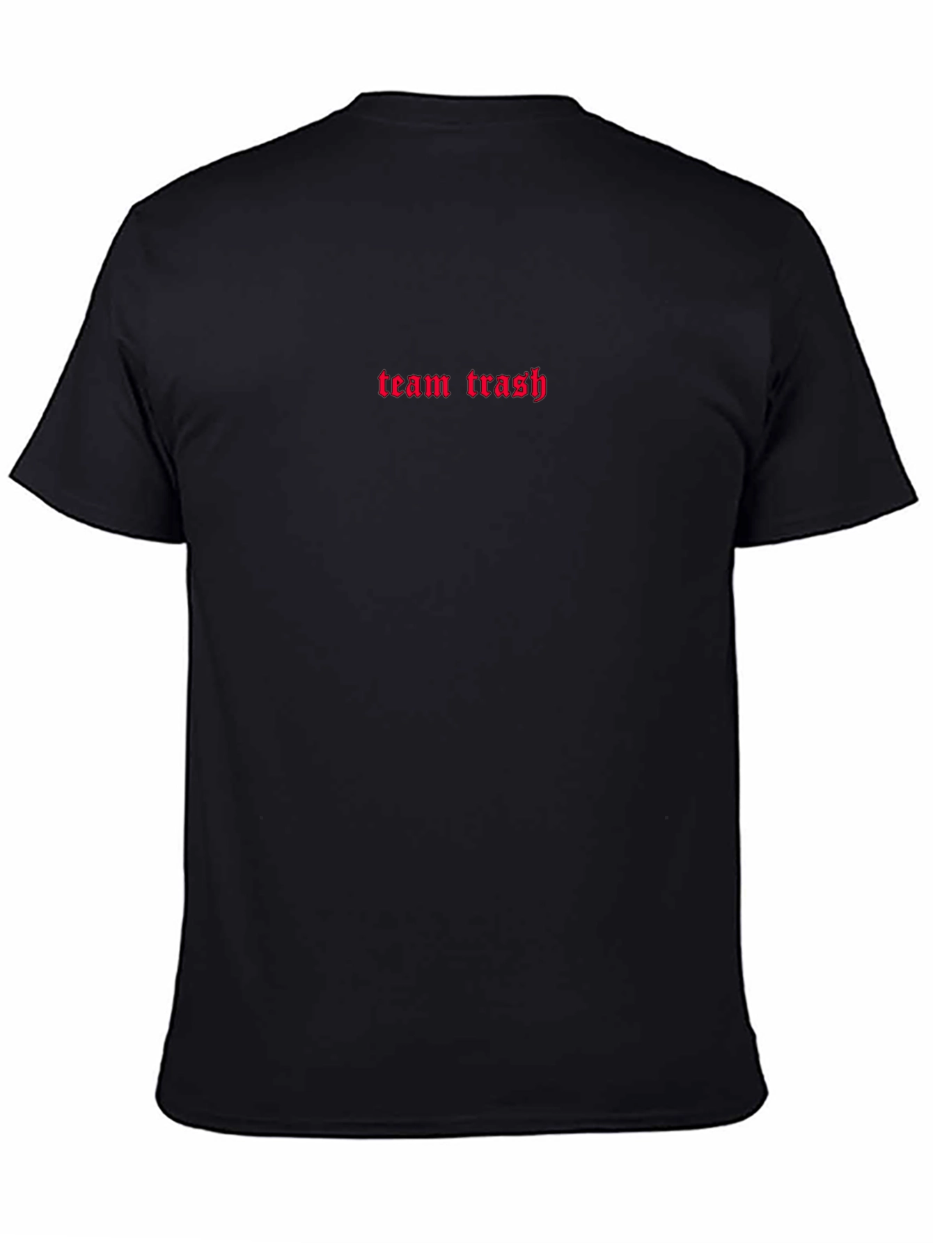 Team Trash Black Crew Neck T-Shirt