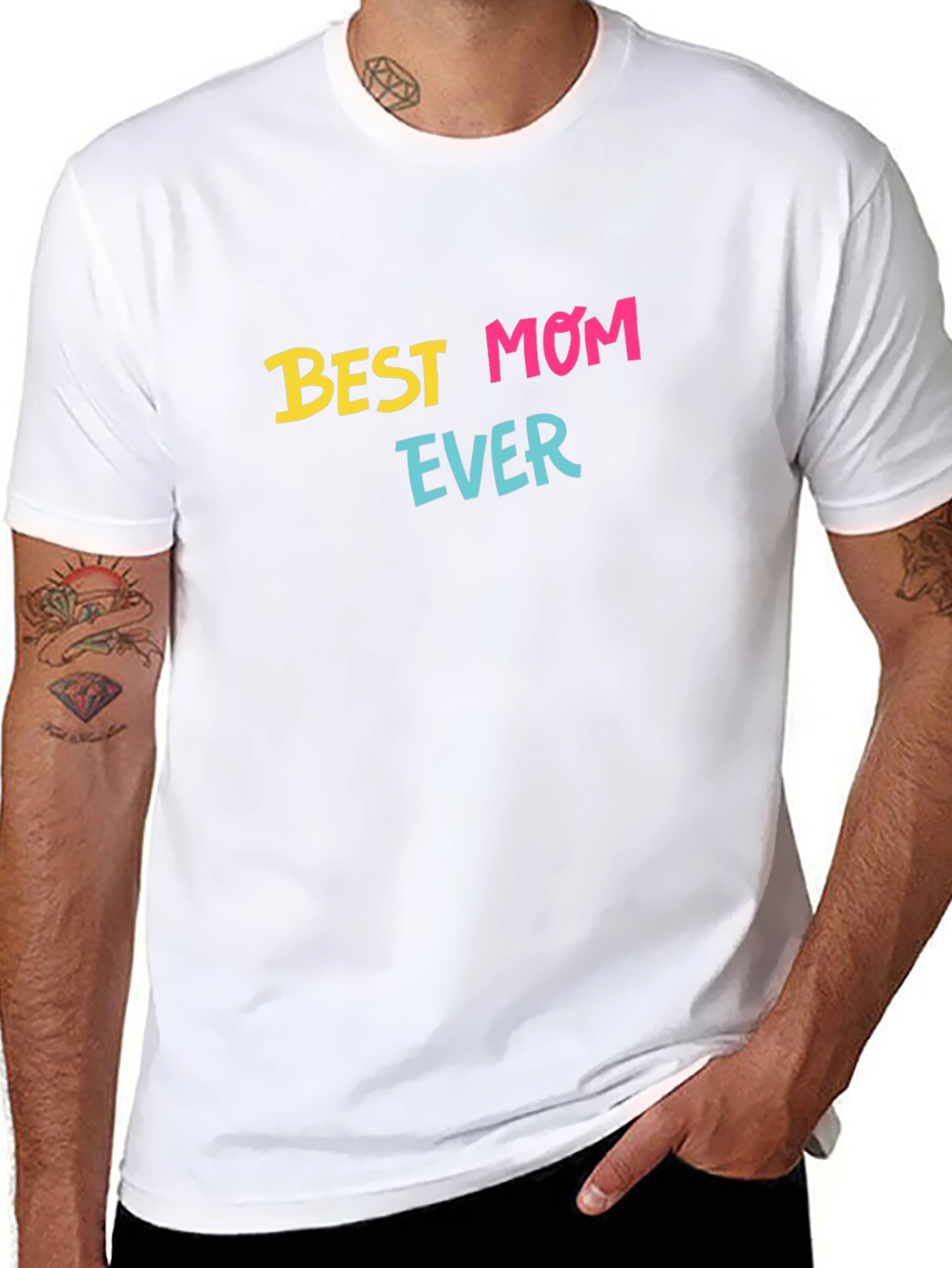 Best Mom Ever T-Shirt - Black Graphic Tee