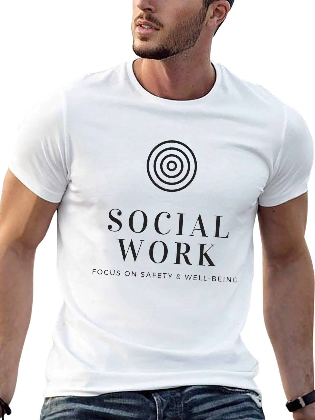 Social Work Focus T-Shirt - Safety & Well-being