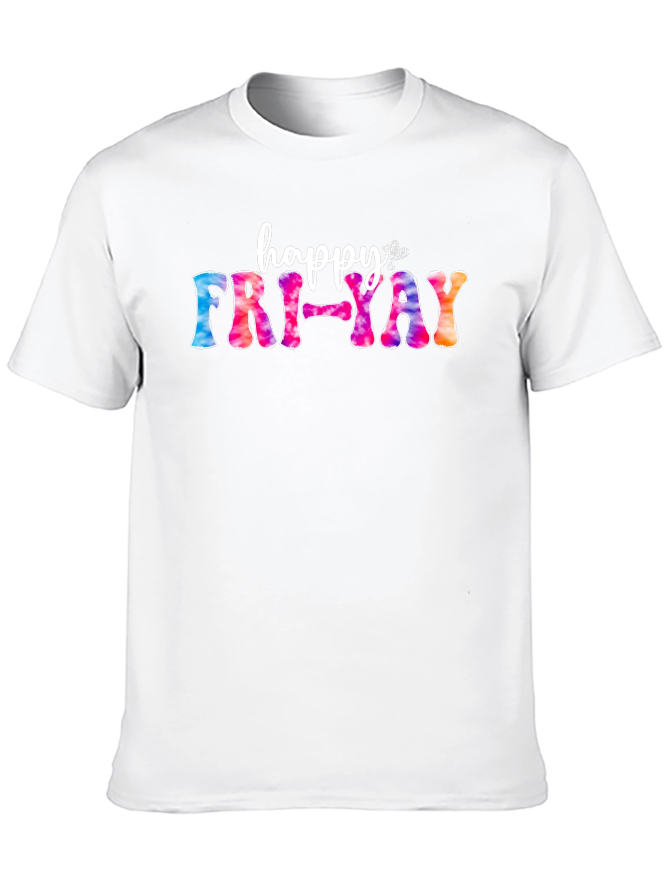 Happy Fri-Yay Tie Dye T-Shirt